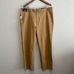 Brand New With Tags Men Pants Cremieux Norfolk Chino 38x30 100% Cotton